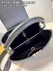 Louis Vuitton LV x YK Capucines Black BB 27x18x9cm - 3