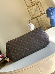 Louis Vuitton Neverfull Shopping Bag M41177 Monogram With Red - 2