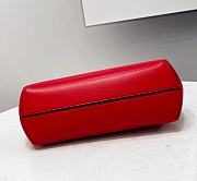 Fendi First Small Red Leather Bag 26x9.5x18cm - 6