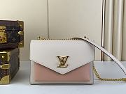 Louis Vuitton LV Mylockme Chain Bag Pink 22.5 x 17 x 5.5 cm - 1