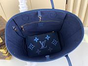 Louis Vuitton LV Neverfull MM Blue Gradient 31 x 28 x 14 cm - 2