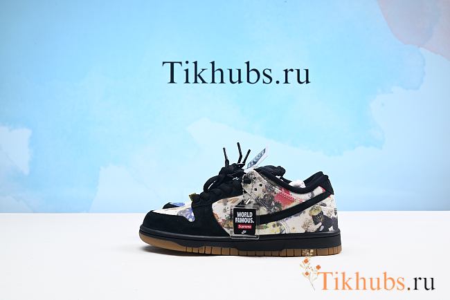 Nike SB Dunk Low ‘Supreme Rammellzee’ Sneakers - 1