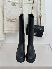 Chanel Long Boots Black - 4