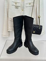 Chanel Long Boots Black - 3