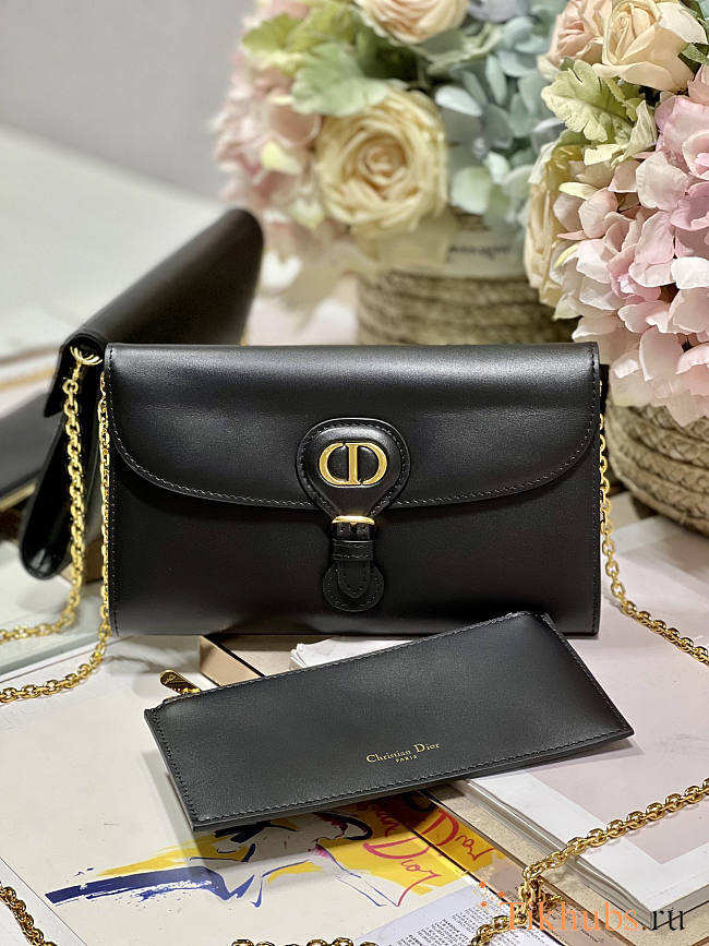 Dior Bobby East-West Pouch Chain Black 21.5 x 12 x 4 cm - 1