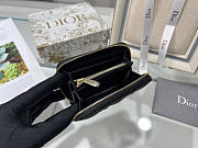 Dior Wallet Card Holder Black 11x9cm - 2