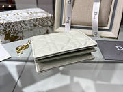 Dior Two-Fold Wallet White 11 x 9 x 3.5 cm - 3