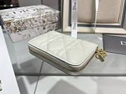 Dior Wallet Card Holder White 11x9cm - 2