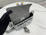 Dior Mini Hit The Road Bag Gray CD Diamond 19 x 11 x 4 cm - 6