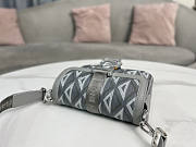 Dior Mini Hit The Road Bag Gray CD Diamond 19 x 11 x 4 cm - 4