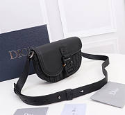 Dior Saddle Pouch With Strap Black Oblique 19.5 x 13 x 4.3 cm - 5