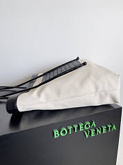 Bottega Veneta Portello Tote Natural Black 40x53x11cm - 4