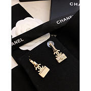 Chanel Pendant Earrings Metal And Crystal - 2