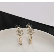 Chanel CC Ring Earrings - 3