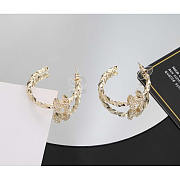 Chanel CC Ring Earrings - 2