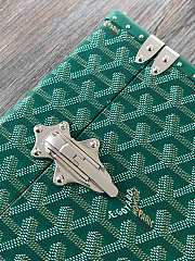 Goyard Cassette Trunk Bag Green 15x6.5x21cm - 2