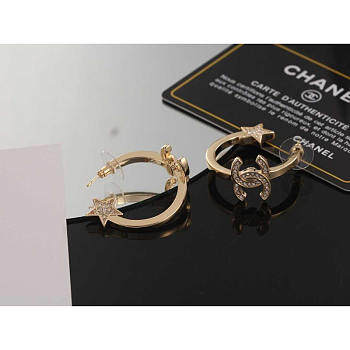 Chanel Ring Star Earrings