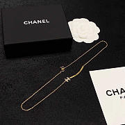 Chanel Gold Logo Necklace - 4