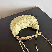 Bottega Veneta Mini Sardine Yellow 20x12x2.5cm - 2