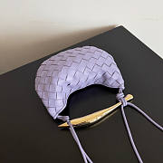 Bottega Veneta Mini Sardine Purple 20x12x2.5cm - 3