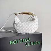 Bottega Veneta Mini Sardine White 20x12x2.5cm - 1