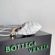 Bottega Veneta Mini Sardine White 20x12x2.5cm - 5