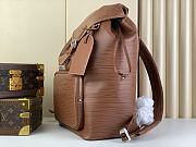 Louis Vuitton LV Montsouris Backpack Cognac 32 x 40 x 19 cm - 5