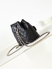 Chanel Blackpack Black 21x22x13cm - 4