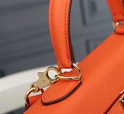 Hermes Kelly Epsom Orange Gold 25cm - 5