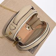 Gucci Ophidia Mini Chain Bag Beige White 15x5x7cm - 2