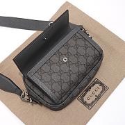 Gucci Ophidia GG Mini Bag Grey 20x12.5x9cm - 2