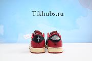 Nike Air Jordan 1 Low Fragment Red Sneakers - 2