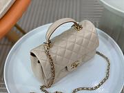 Chanel Top Handle Flap Bag 20cm - 5