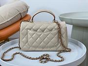 Chanel Top Handle Flap Bag 20cm - 3