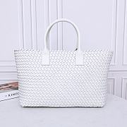 Bottega Veneta Medium Cabat White 40x29x16cm - 2