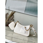 Louis Vuitton LV Marellini Quartz White Heart 19 x 13.5 x 6.5 cm - 1