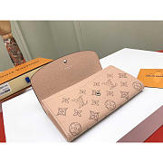 Louis Vuitton LV Wallet Iris Mahina Pink 19 x 12 x 2 cm - 4