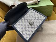 Gucci Ophidia Small Top Handle Bag Blue 25x17.5x7cm - 3