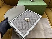 Gucci Ophidia Small Top Handle Bag White 25x17.5x7cm - 2