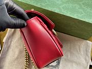 Gucci Marmont Red Gold Shoulder Bag 23 x 14 x 6 cm - 6