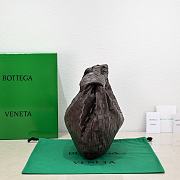 Bottega Veneta Small Jodie Intrecciato Leather Shoulder Bag Brown 48x40x16cm - 5