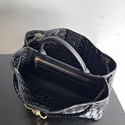 Bottega Veneta Small East/West Andiamo Black 29x18x10cm - 5