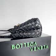 Bottega Veneta Small East/West Andiamo Black 29x18x10cm - 4