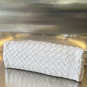 Bottega Veneta Small East/West Andiamo White 29x18x10cm - 5