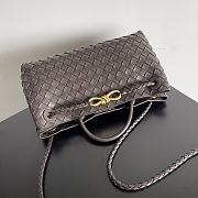 Bottega Veneta Small East/West Andiamo Brown 29x18x10cm - 4