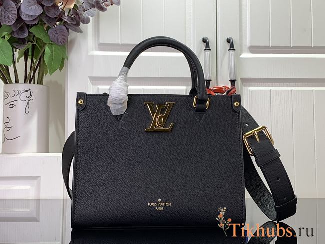 Louis Vuitton LV Lock & Go Lockme Black 24.5 x 19 x 10.5 cm - 1