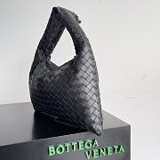 Bottega Veneta Small Hop Black Bag 41x20.5x7.5cm - 5