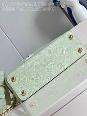 Louis Vuitton LV Capucines BB Green White 27x18x9cm - 2