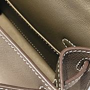 Hermes Mini Kelly Epsom Leather Etoupe With Gold Hardware 19cm - 2