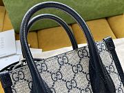 Gucci Mini Tote Bag With Interlocking Blue G 20x16x7cm - 3